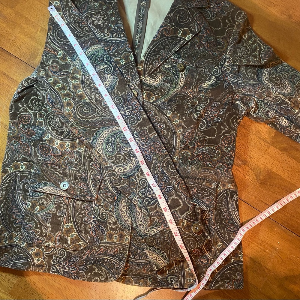 Jones Wear Studio Brown Paisley Blazer
Jacket - Picture 13 of 13